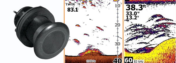 Lowrance XSonic Dual Frequency Transducers
